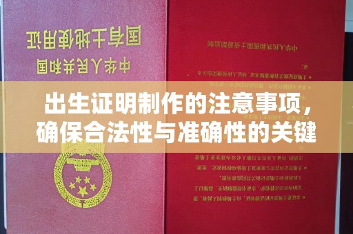 赣州出生证明制作的注意事项，确保合法性与准确性的关键步骤